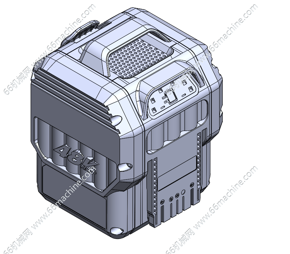 便携式48V圆柱电芯锂电池包