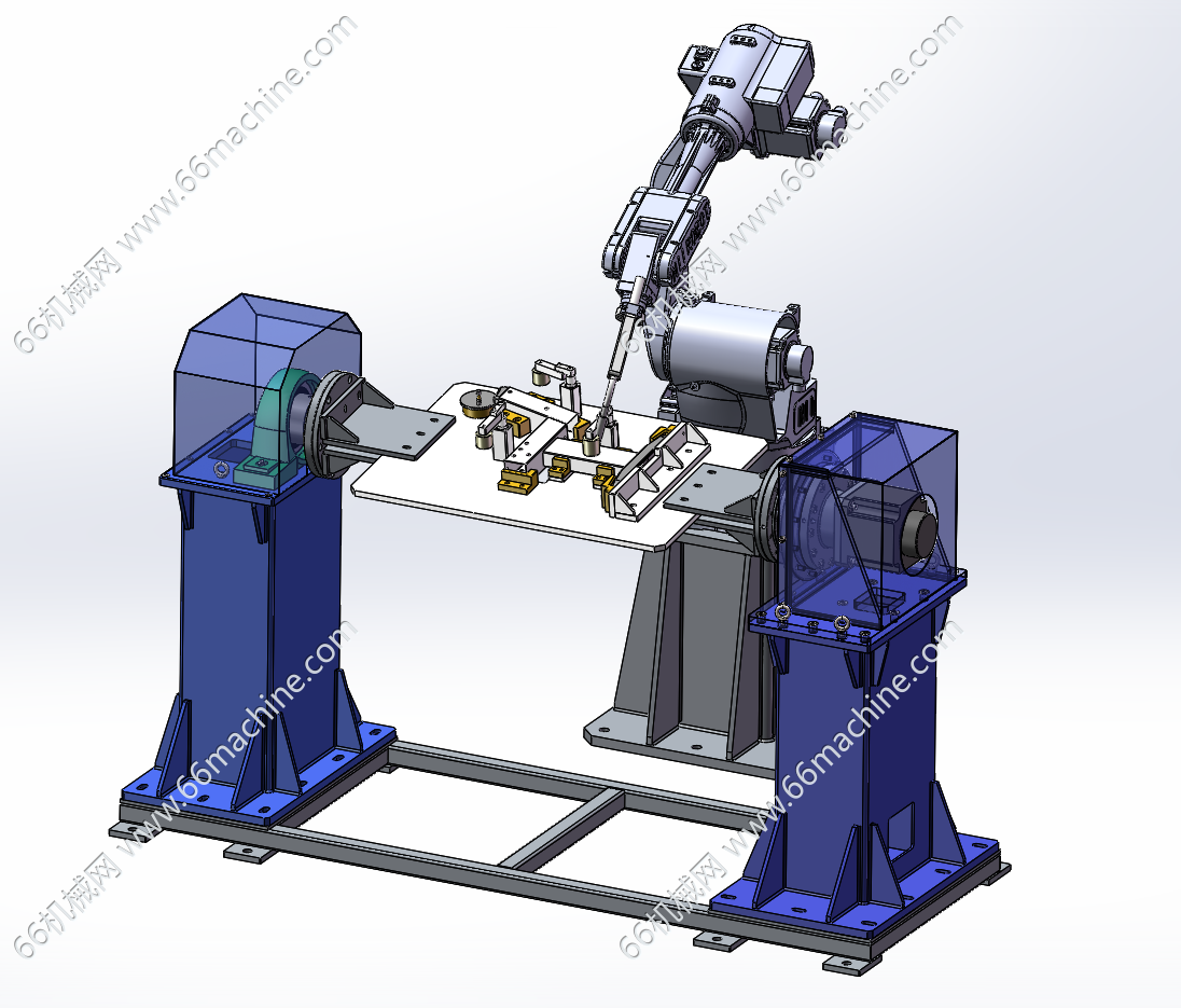 六轴机器人焊接设备（含变位机）