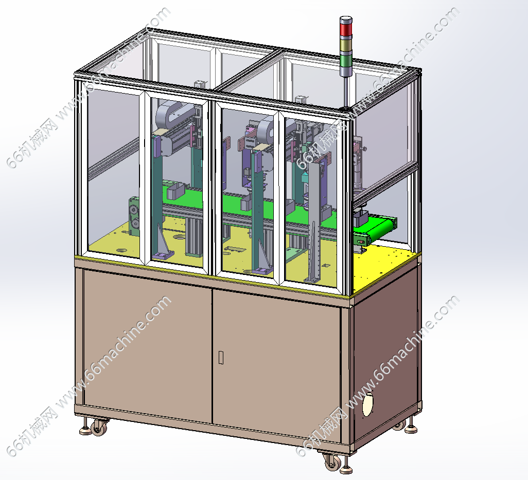 某企业锂电池盒视觉检测设备（也适用其他产品外观检查）