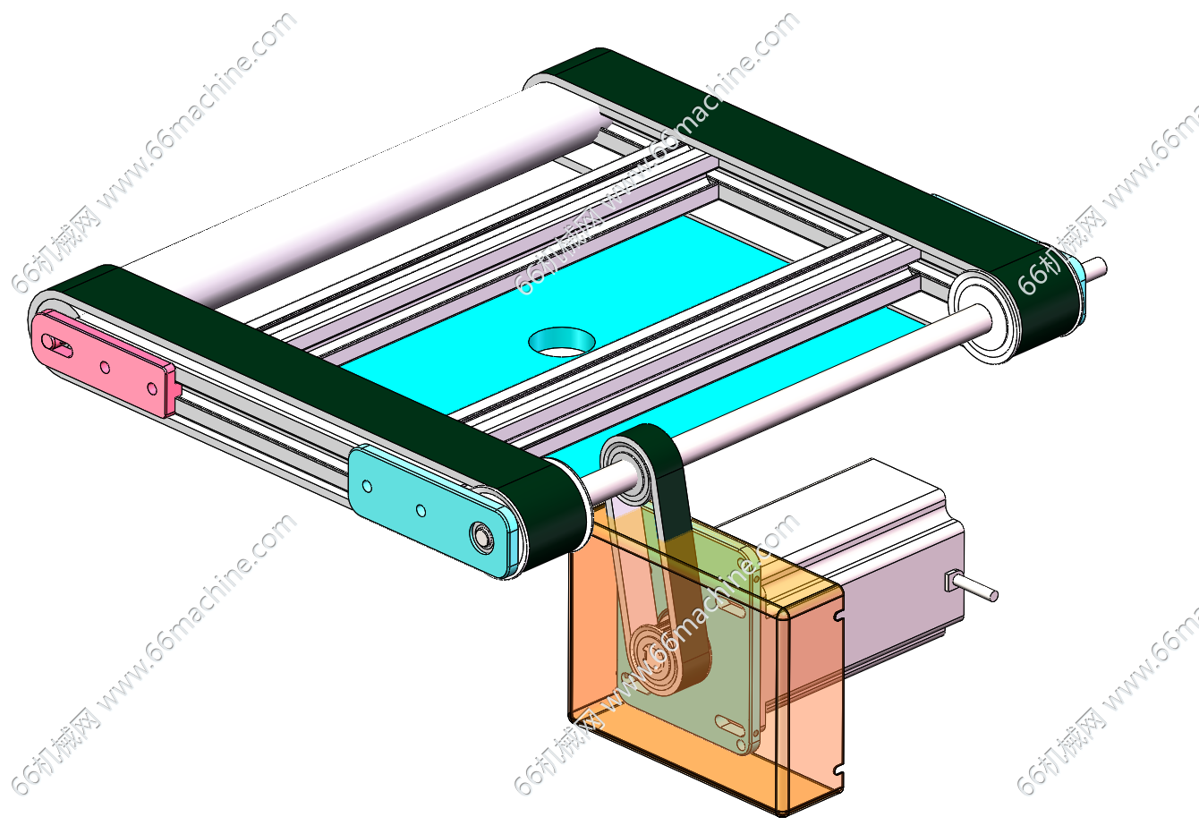双列皮带输送机