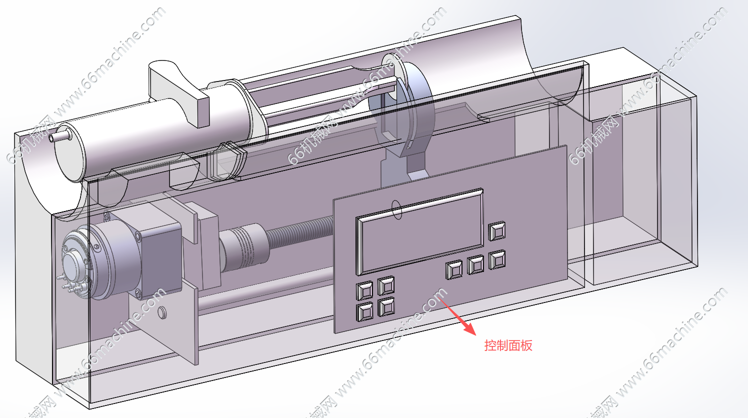 数显式自动定量注射器3D+工程图