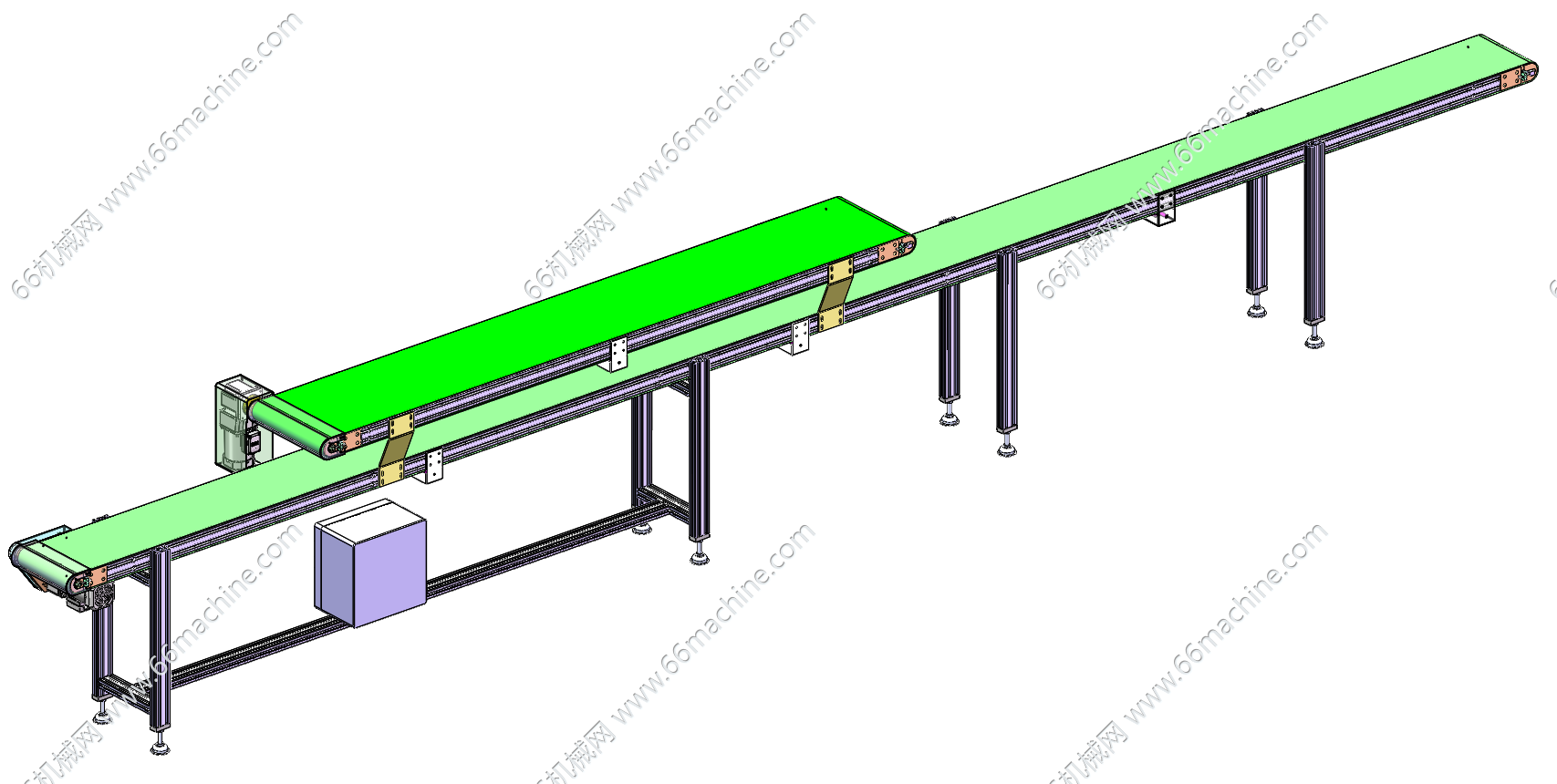 双层输送皮带机