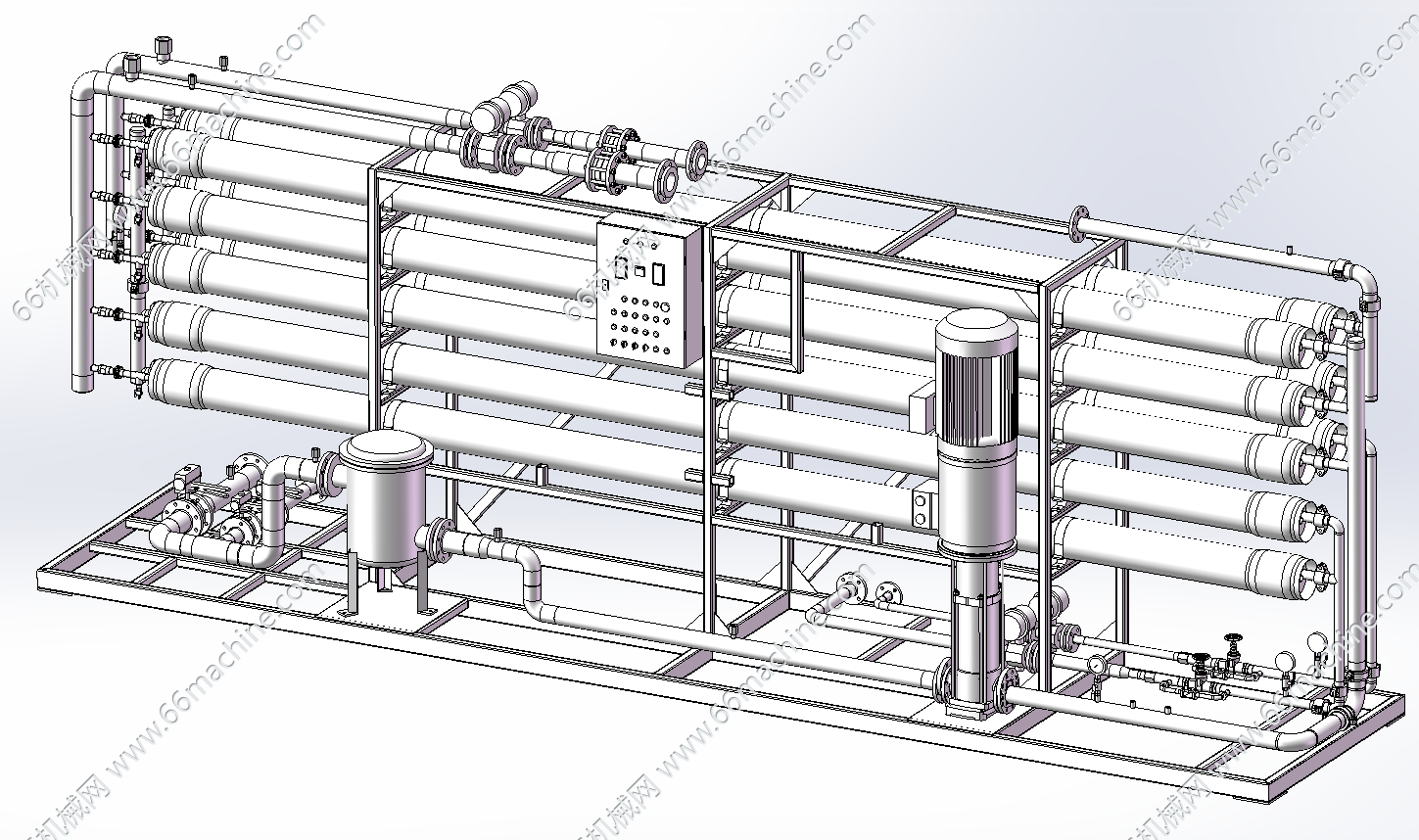大型工业反渗透（RO）水处理设备
