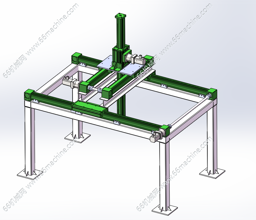 三轴龙门式直线运动平台（XYZ龙门移栽机）