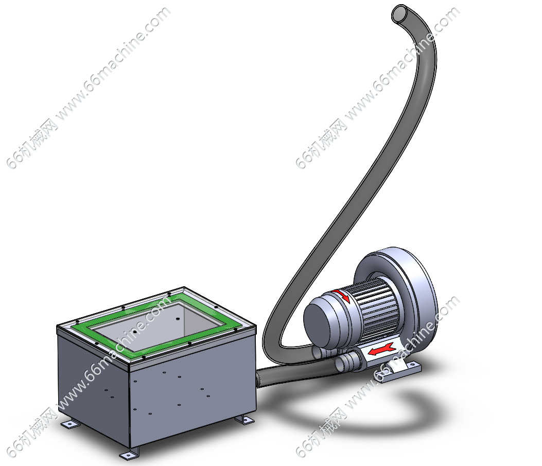 基于漩涡鼓风机的负压吸尘装置