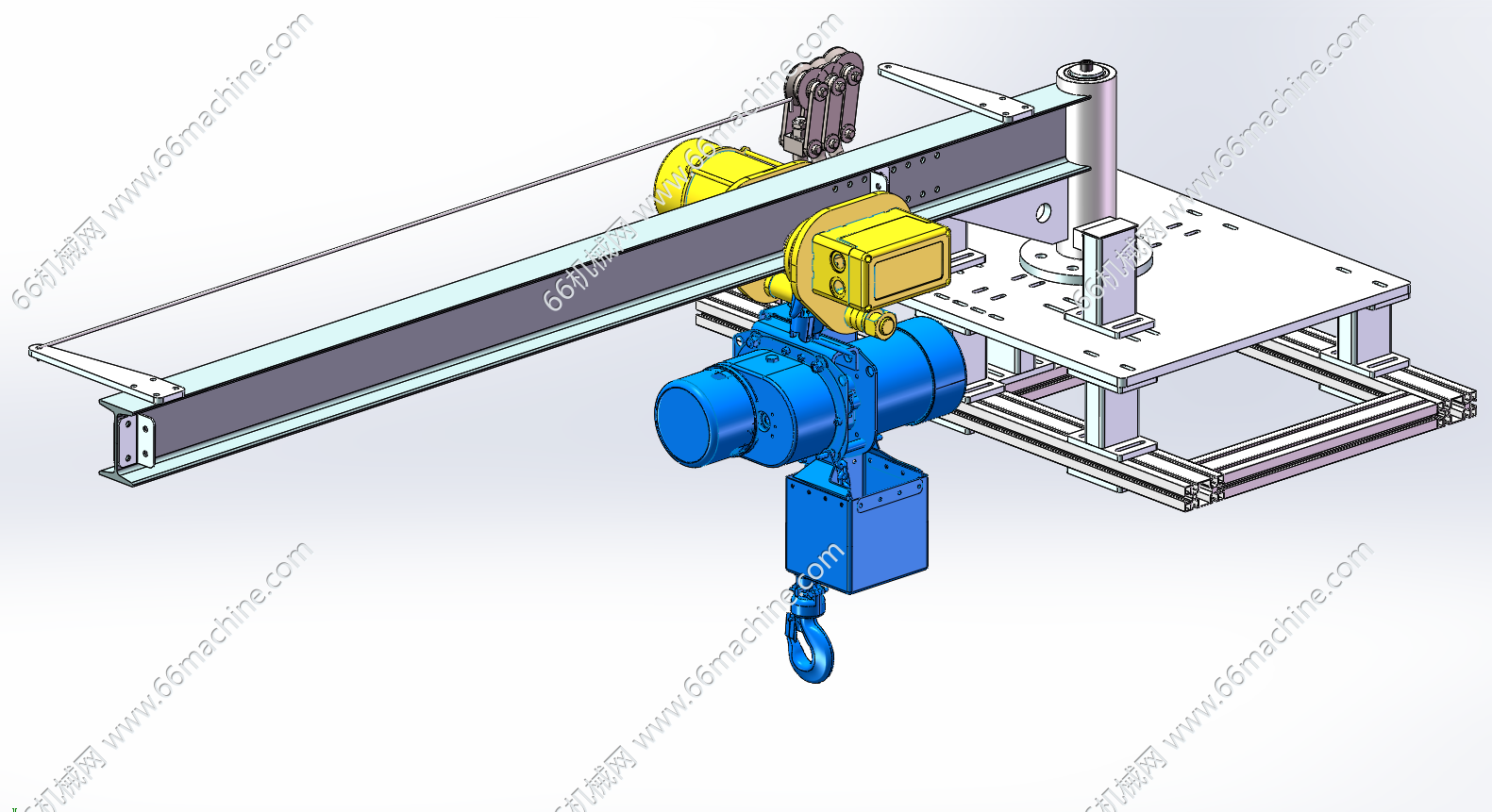 电动葫芦臂悬吊