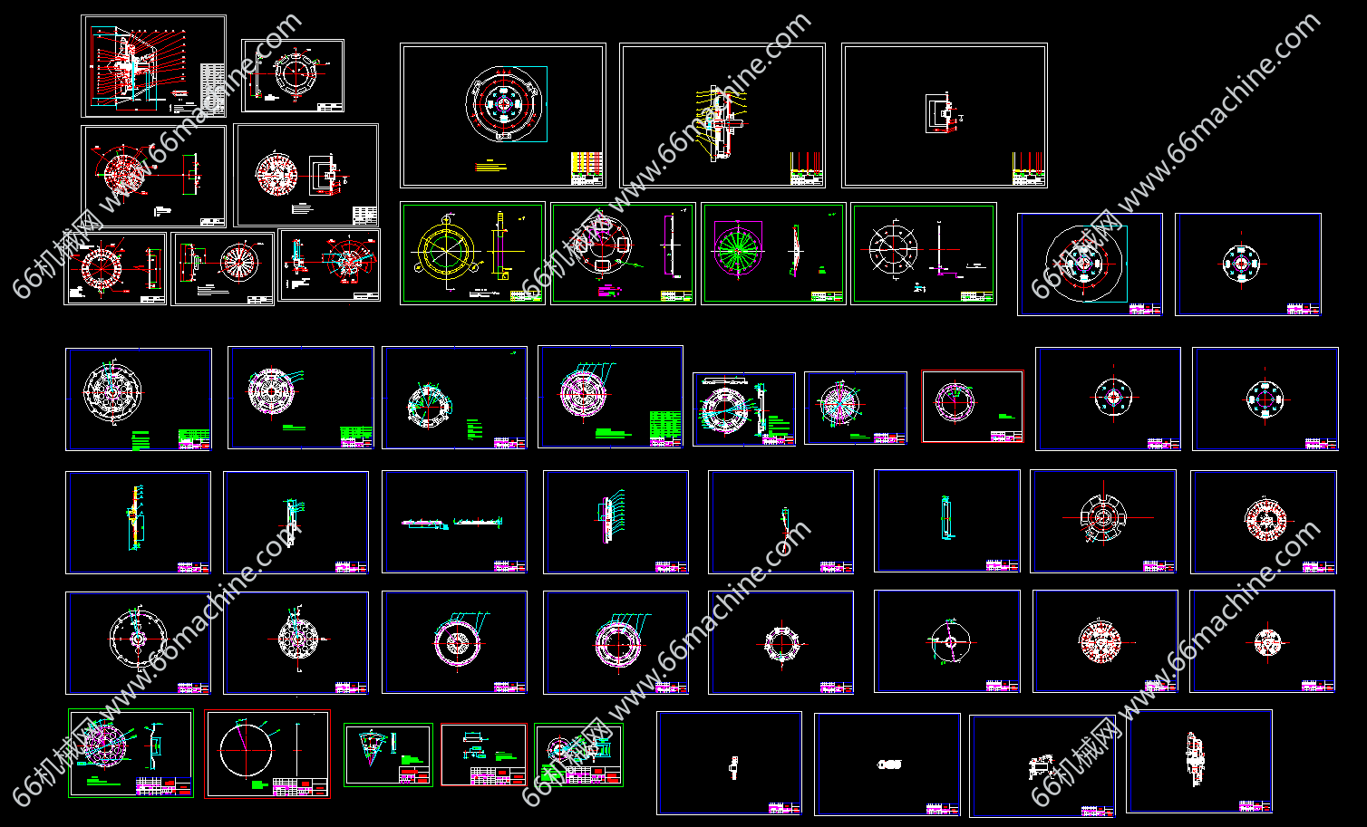 膜片式离合器图集
