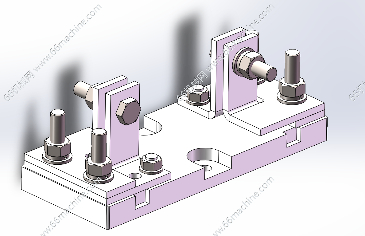 方管母线勾叉型熔断器底座