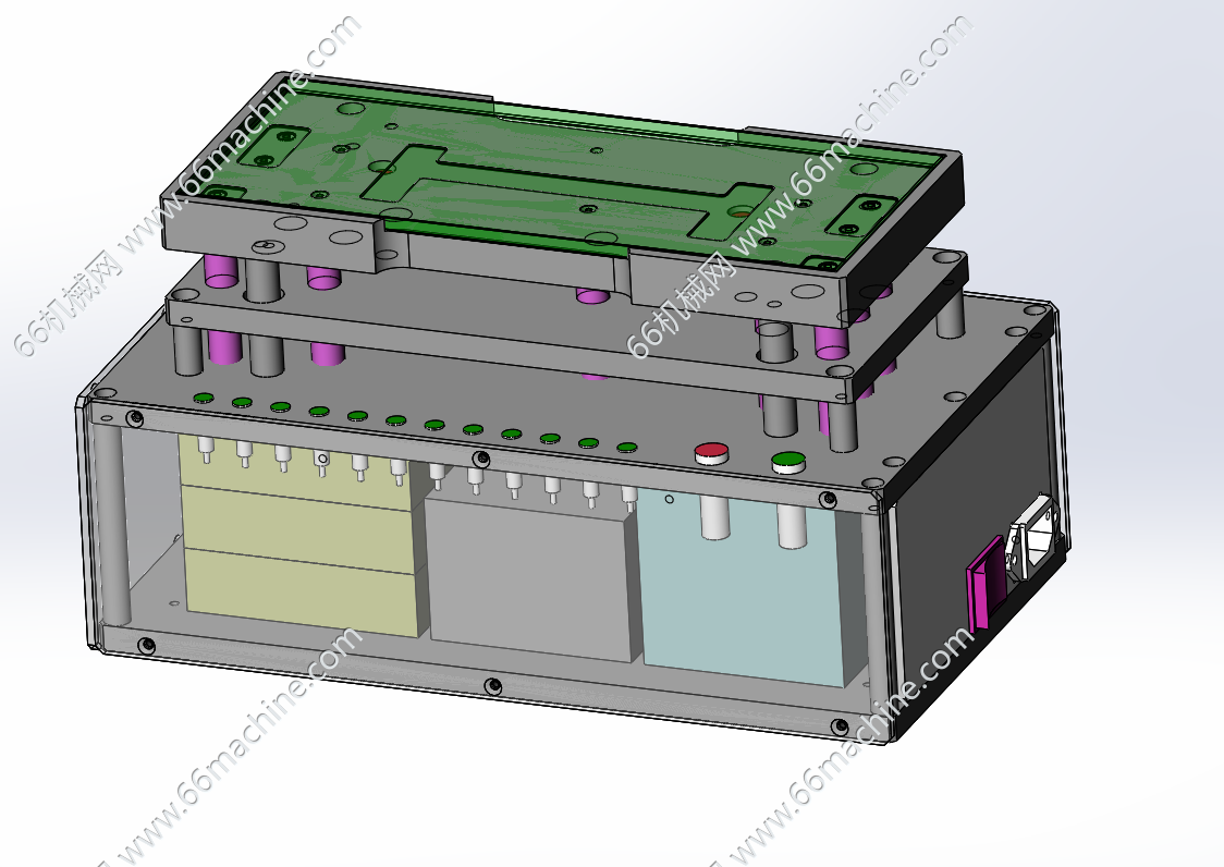 某企业TI-M16工件检测治具总成+PPT方案