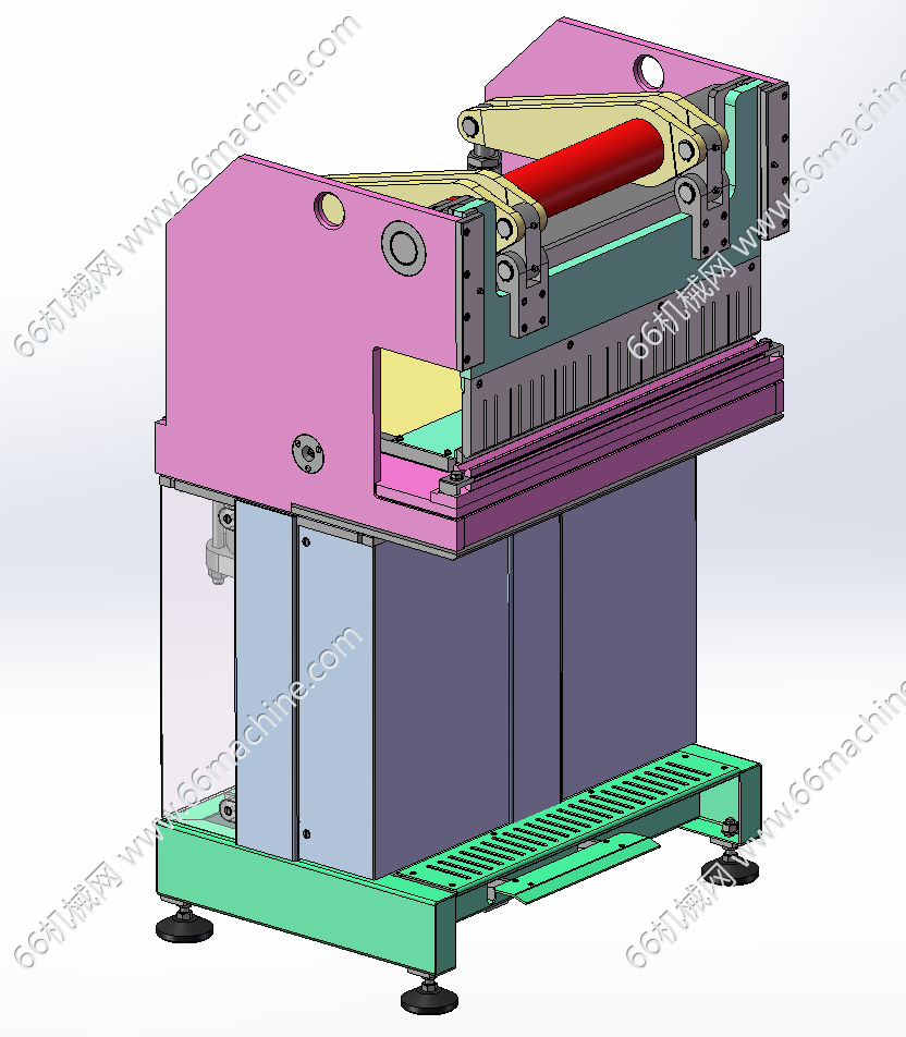 钢板气动折弯机（钣金折板机）