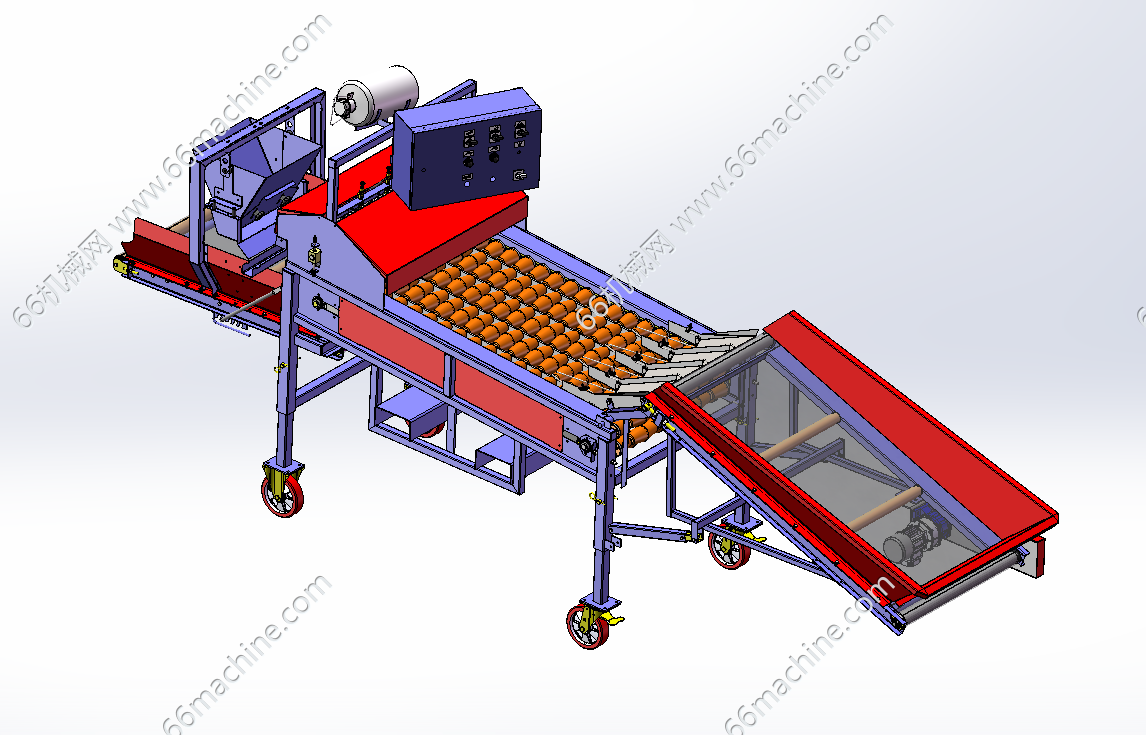 PGS4基础版马铃薯种薯切割机总装