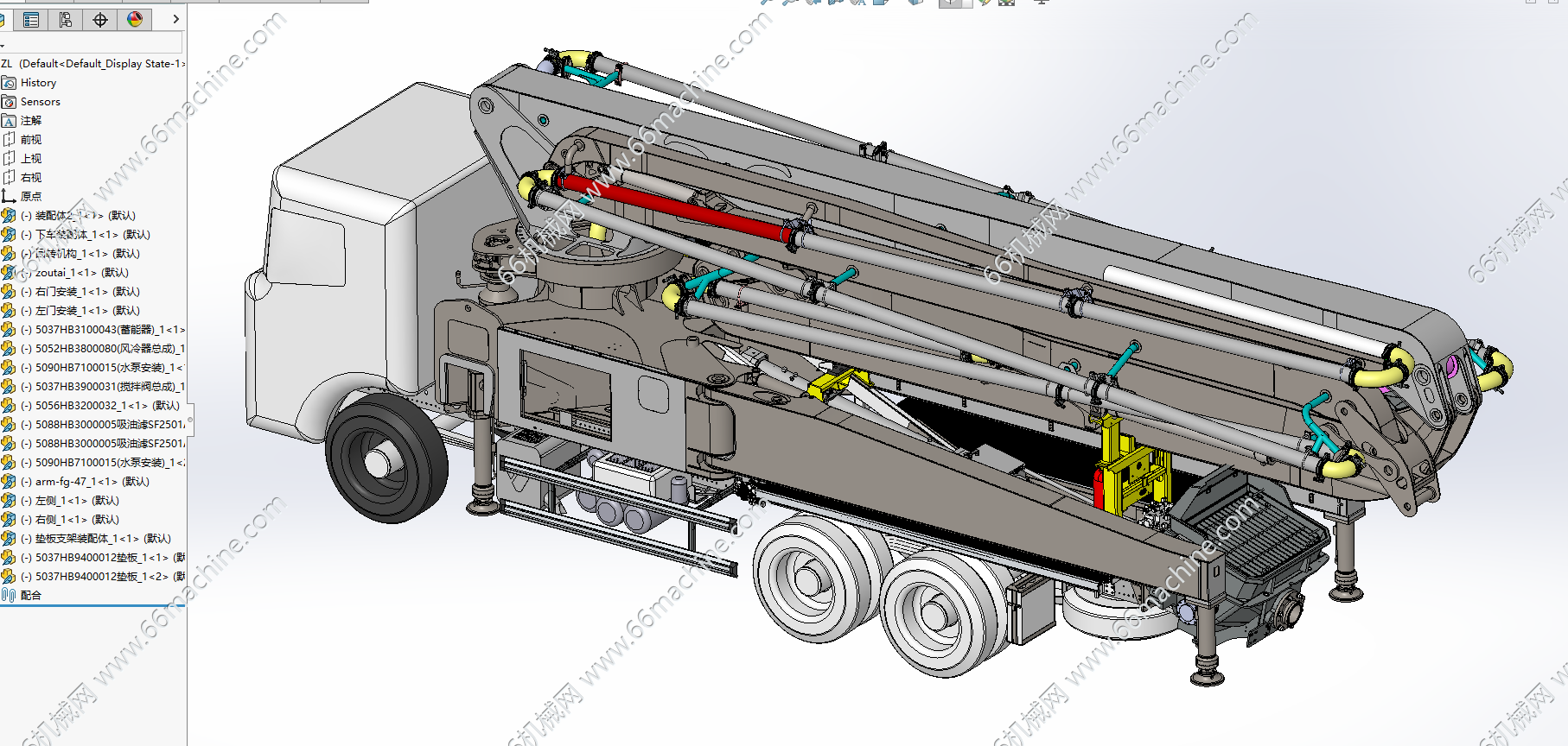 47米泵车（混凝土泵车）