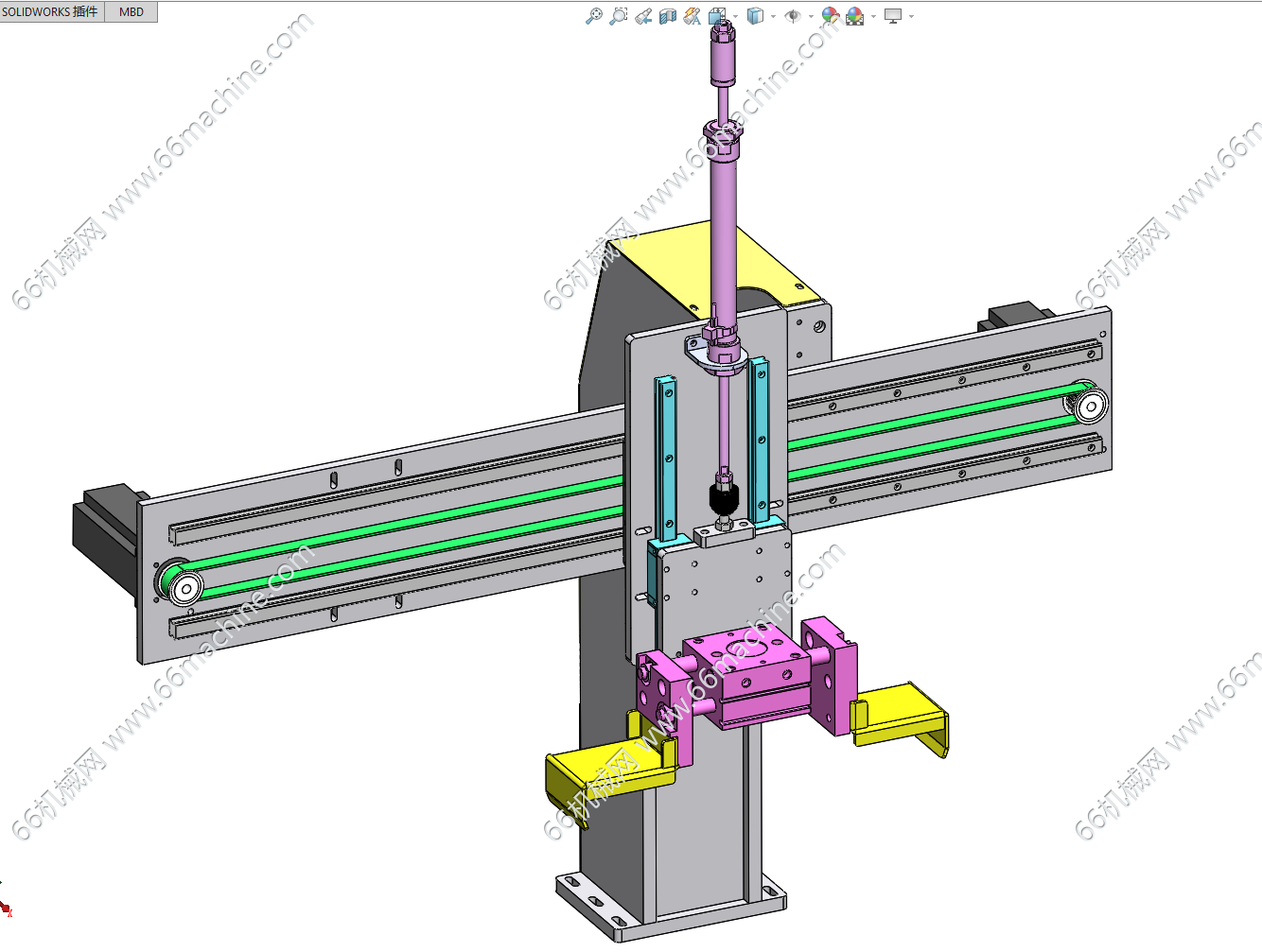 两轴移栽机械手