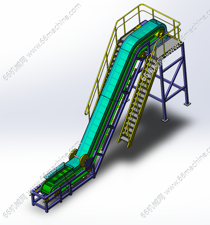 大倾角输送机（提升输送机）