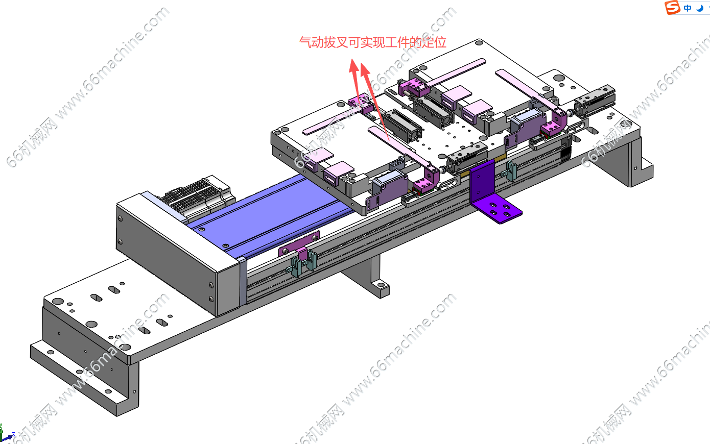 定位台及丝杠移载机构（自动定位丝杠滑台）