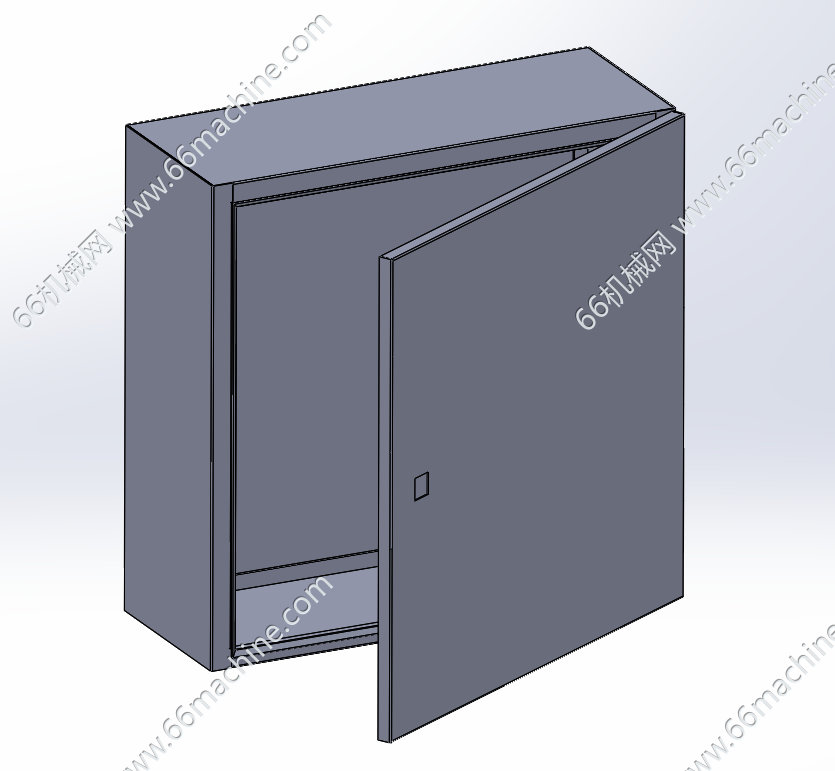 某企业配电柜（电控箱）3D+工程图+BOM表