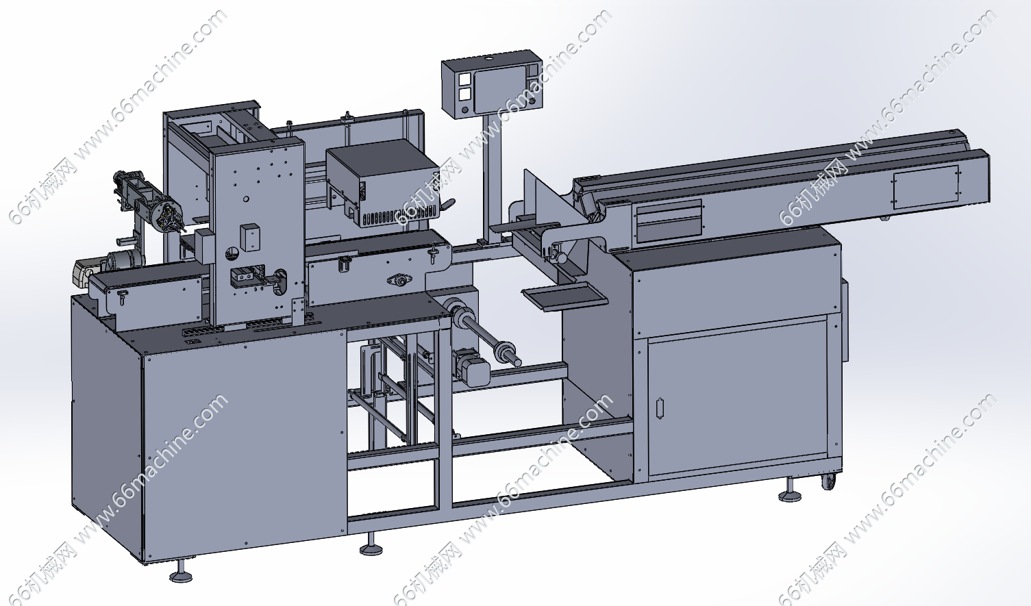 全自动果蔬包装机器人结构设计3D+说明书+CAD