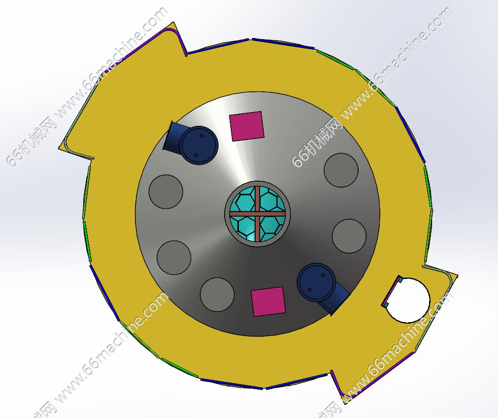 立式管式电捕焦油器俯视图.png