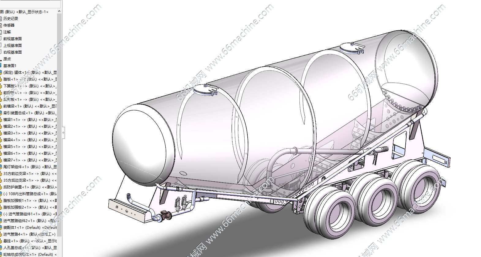 某企业35方罐车（水泥等粉粒物料运输车）