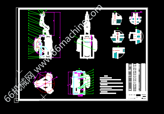 管道内部智能喷涂机器人(模型+CAD)