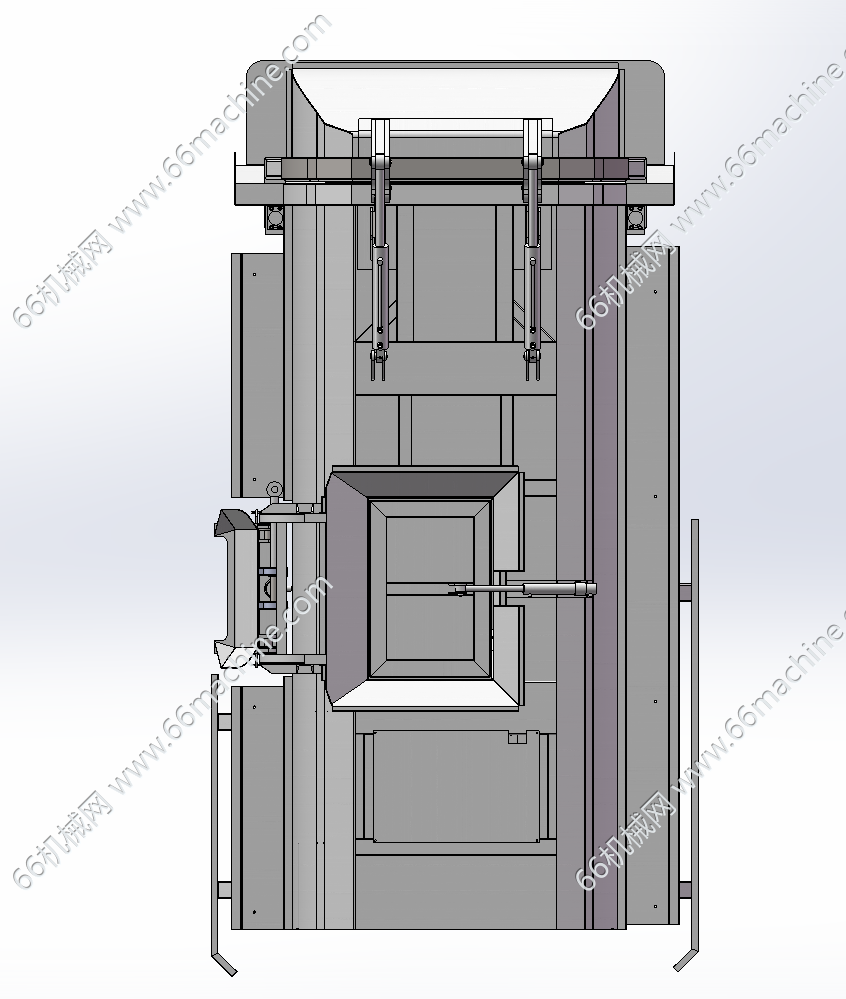 餐厨垃圾车箱体俯视图.png